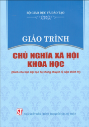 Giáo trình Chủ nghĩa xã hội khoa học dành cho bậc đại học hệ không chuyên lý luận chính trị.